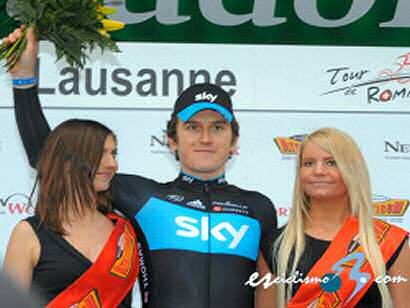 Tour de Romandía: Geraint Thomas vence el prólogo y es líder