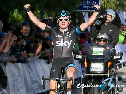 Geraint Thomas se impone en solitario en la E3 Harelbeke 2015