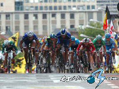 París-Niza: Gert Steegmans se impone en la primera etapa y Thor Hushovd mantiene el liderato