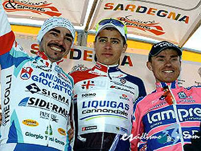 Sagan se lleva el Giro de Cerdeña y Scarponi la última etapa