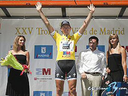 Gustav Larsson (Saxo-Bank), primer líder de la Vuelta a Madrid