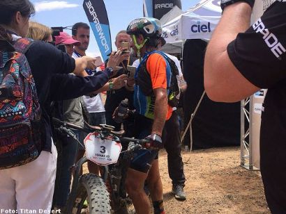 Titan Desert: Ignacio Gili consigue la victoria en la tercera etapa