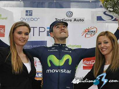 Igor Antn lidera la Vuelta a Asturias tras imponerse en la primera etapa