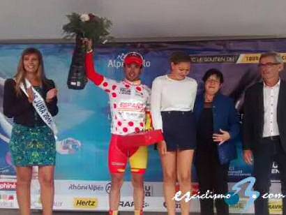 Imanol Estévez, segundo en la general y líder de la montaña en el Tour del Porvenir