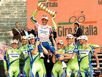 Giro de Italia: Ivan Basso: "Todavía no he podido asimilar la victoria"