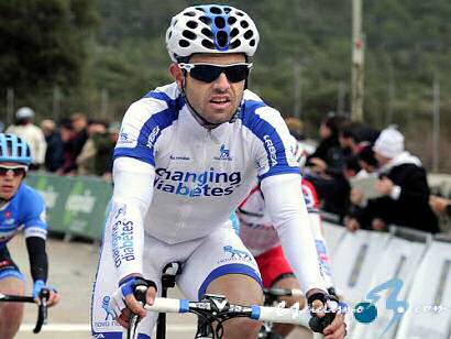 El espaol Javier Megas, al frente del Novo Nordisk en el Tour de San Luis
