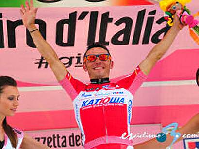 Giro de Italia: Clasificaciones tras la disputa de la décima etapa