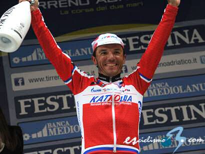 Joaquim Rodríguez: "La Tirreno-Adriático es una de mis carreras preferidas"