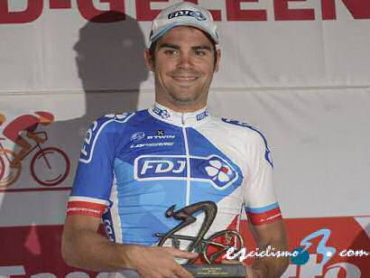 Eneco Tour: Le Bon hace buena la escapada en la quinta etapa y Kelderman es líder