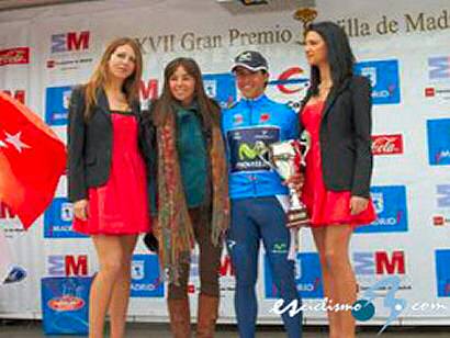 Jonathan Castroviejo gana la crono y es el primer líder de la Vuelta a Madrid