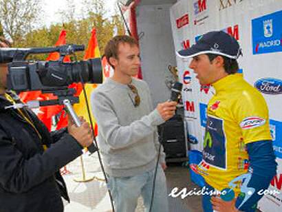 Vuelta a Madrid: Jonathan Castroviejo: "Me ha salido una gran contrarreloj y he podido ganar"