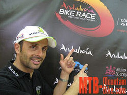 José Antonio Hermida, dispuesto a dar la talla en la Andalucía Bike Race 2012