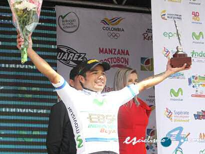 Vuelta a Colombia: Castañeda mantuvo el liderato tras la tercera etapa que ganó Jaimes