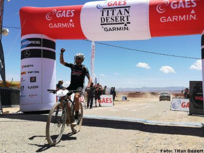Josep Betalú, primer líder de la Titan Desert 2018