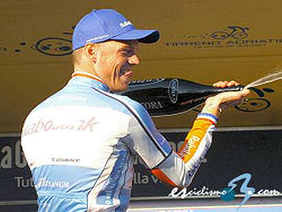 Tirreno-Adriático: Rabobank gana la crono y sitúa a Boom como líder
