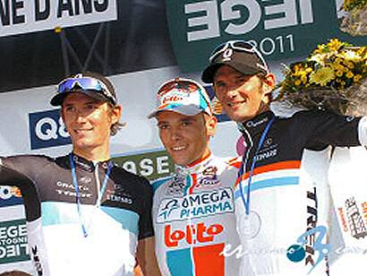 Lieja-Bastoña-Lieja: Philippe Gilbert logra el tríptico de las Ardenas al vencer en Lieja