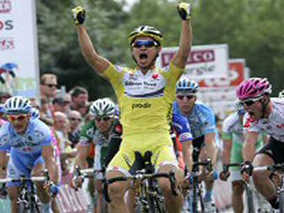 Luciano Pagliarini logra el triunfo al sprint en la quinta etapa del Eneco Tour