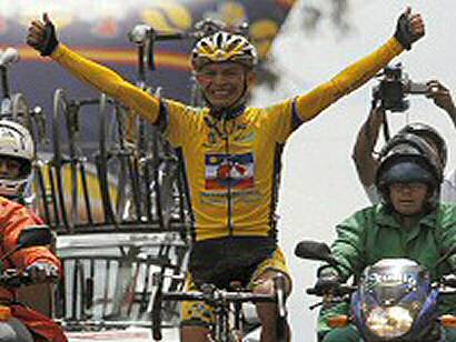 Vuelta a Colombia: Manuel Medina se lleva la séptima etapa y Botero mantiene el liderato