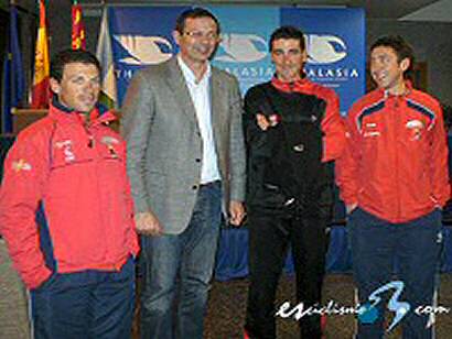 Aitor Pérez y Manuel Vázquez, preparados para la Vuelta a Murcia