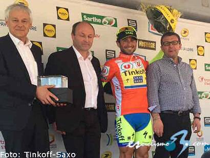 Circuito de la Sarthe: Manuele Boaro gana la cuarta etapa y se pone líder