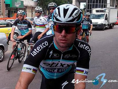 Tour de San Luis: Mark Cavendish: "Gaviria es un tipo sper rpido"