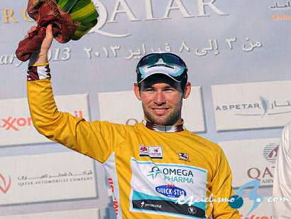 Tour de Catar: Mark Cavendish hace doblete y se viste de líder