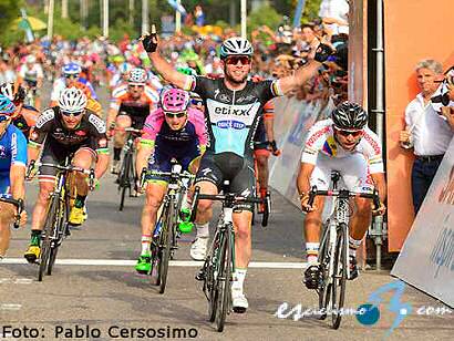 Tour de San Luis: Mark Cavendish: "Haba que anticiparse para ganar a Gaviria"