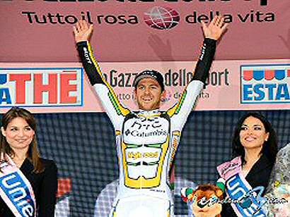 Giro de Italia: Goss se impone en la novena etapa y Vinokourov sigue líder
