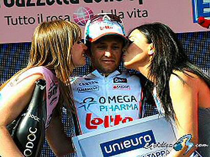 Giro de Italia: Lloyd se impone en la sexta etapa y Nibali sigue líder