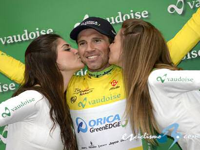 Tour de Romandía: Albasini repite victoria y se viste de líder