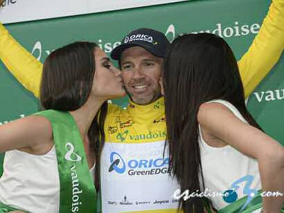 Tour de Romandía: Michael Albasini gana la segunda etapa y es el nuevo líder