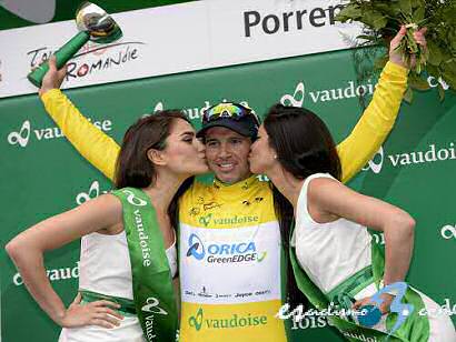Tour de Romandía: Michael Albasini gana también la tercera y sigue líder