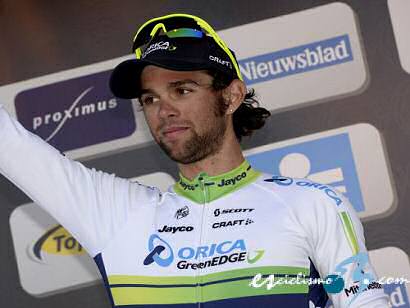 Michael Matthews lidera el Tour de Eslovenia tras ganar la crono inaugural