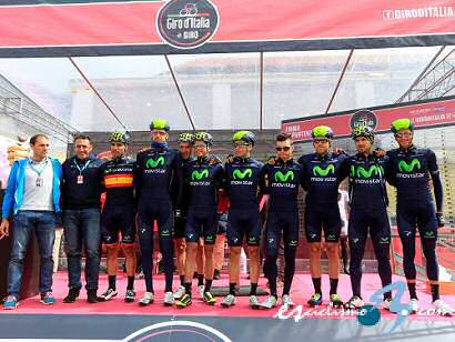 Movistar Team cierra su mejor participación en el Giro de Italia