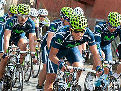 El Movistar Team, preparado para el Critrium Internacional y la Gante-Wevelgem