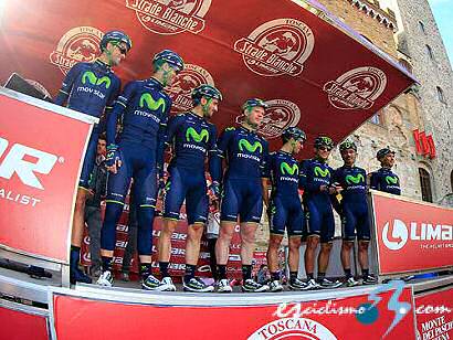 El equipo Movistar, a la Milán-San Remo pasando por el GP Nobili