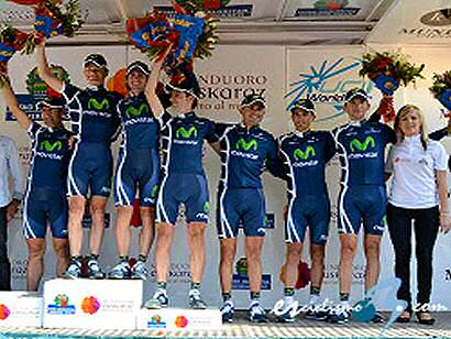 El Movistar Team se reparte para disputar el Tour de Romanda y la Vuelta a Asturias