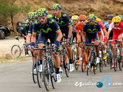 El equipo Movistar se prepara para la París-Niza y la Tirreno-Adriático