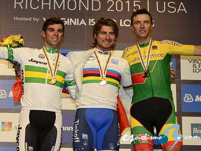 Ctos. del Mundo: Peter Sagan, Campeón del Mundo de fondo en carretera