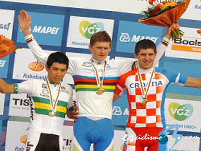 Ctos. del Mundo: Matej Mohoric se impone en juniors y Enric Mas sufre una caída