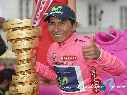 Giro de Italia: Nairo Quintana: "Es uno de los días más felices de mi vida"