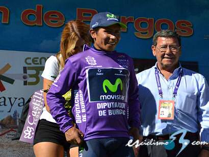 Vuelta a Burgos: Nairo Quintana: "He atacado y ha salido todo perfecto"