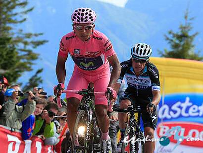 Giro de Italia: Nairo Quintana: "He podido lograr un objetivo muy importante"