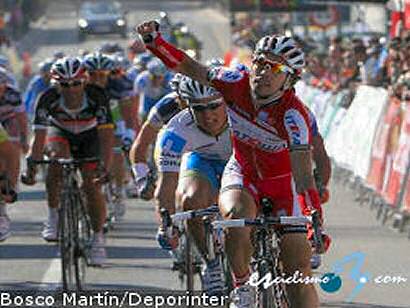 Vuelta a Andalucía: Freire gana la cuarta etapa y Valverde sigue líder