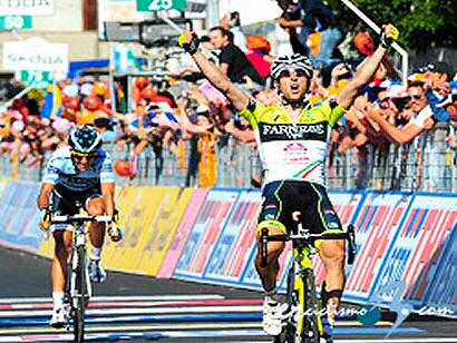Giro de Italia: Clasificaciones tras la disputa de la octava etapa