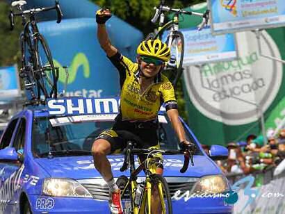 Vuelta a Colombia: Óscar Rivera gana la décima y Óscar Sevilla recorta más tiempo