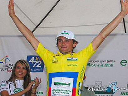 Vuelta a Colombia: Henao gana la cuarta etapa y Sevilla recupera el liderato