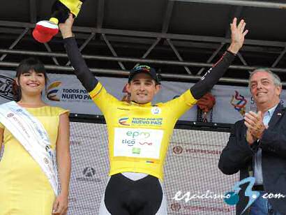 EPM-UNE vence en la primera etapa de la Vuelta a Colombia y coloca líder a Óscar Sevilla