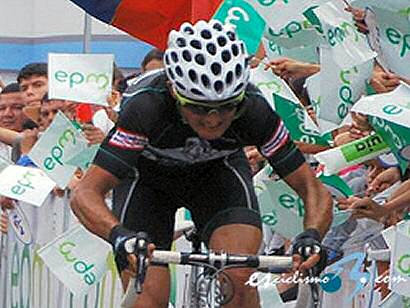 Vuelta a Colombia: Juan Alejandro García gana la tercera etapa y Óscar Sevilla es líder