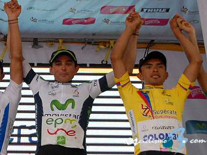 Vuelta a Colombia: Óscar Sevilla gana la quinta etapa y Rubiano sigue líder
